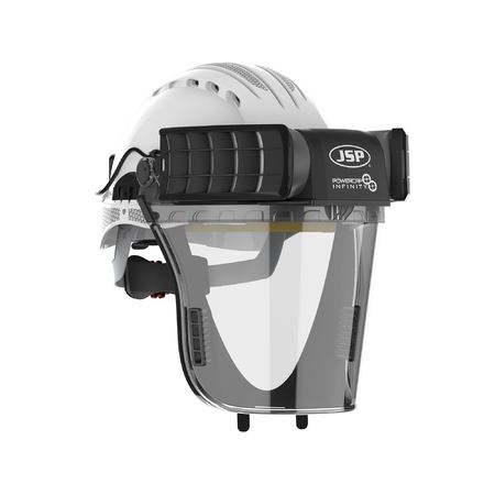 Powercap Infinity PAPR Respirator with White Helmet
