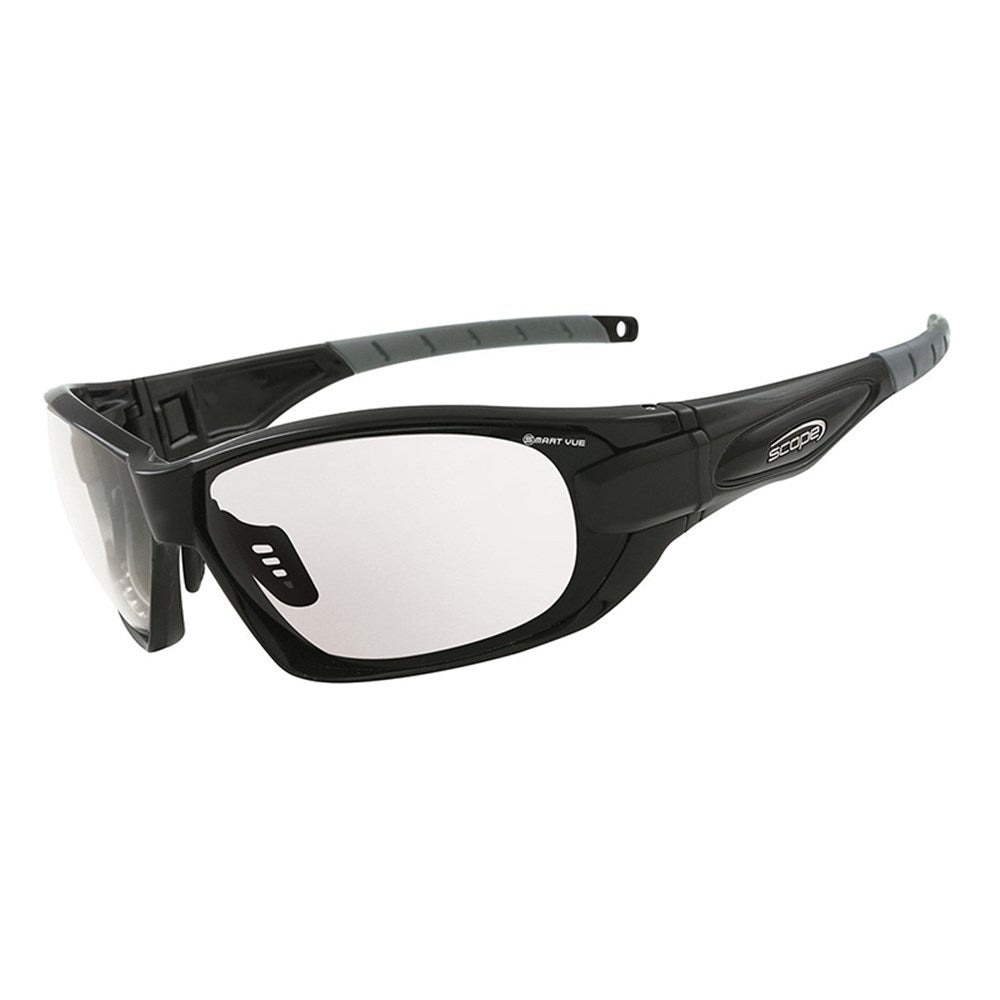 Genisys Black Gloss Frame Smart Vue (Photochromic) Lens