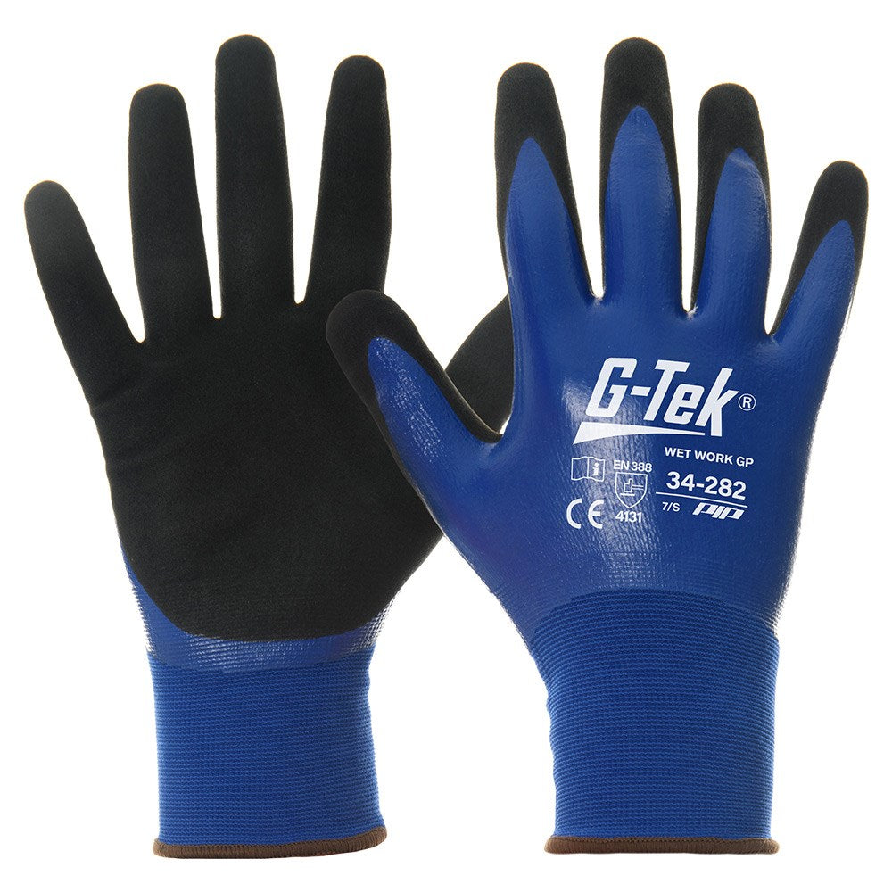 G-TEK WETWORK TOUCH SCREEN GLOVE SIZE 8