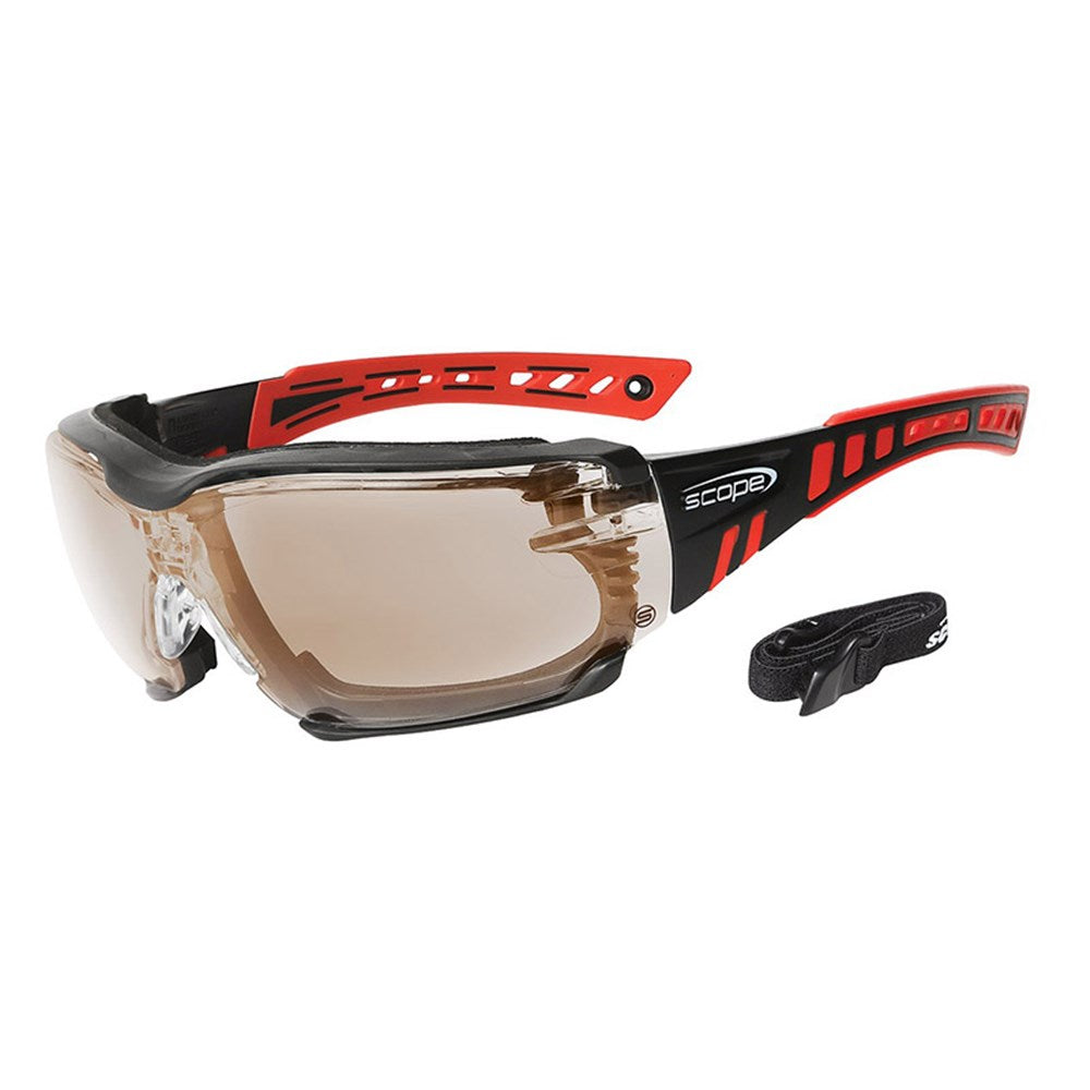 Speed Pro Red/Black Frame AF/AS Eclipse Lens