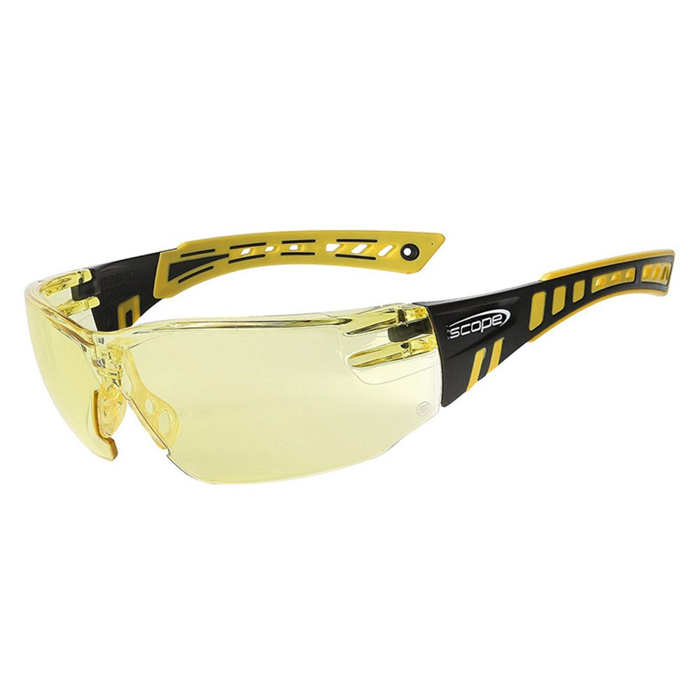 Speed Yellow/Black Frame Titanium AF/AS Amber Lens