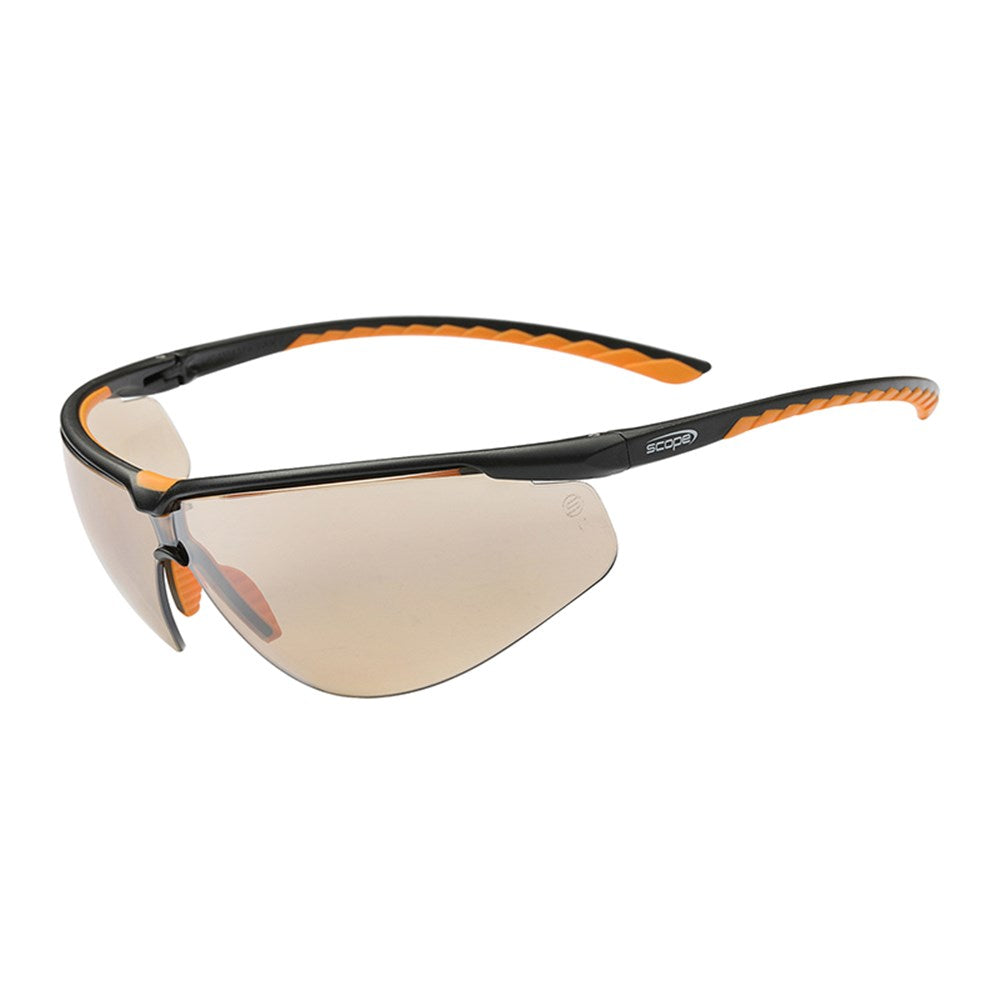 Air Flex Black/Orange Frame Light Brown Mirror AS Lens