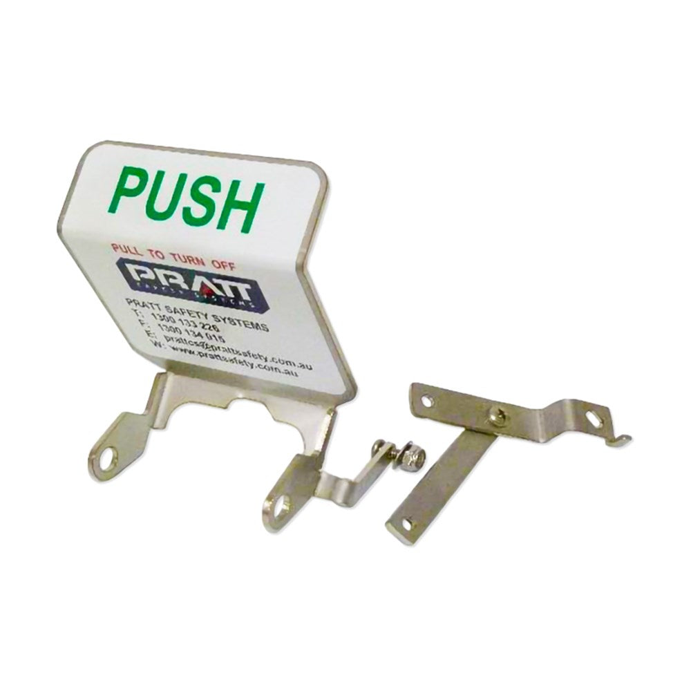 PRATT PUSH HANDLE AND LINKAGE ASSEMBLY SUITS NO BOWL EYEWASH UNIT