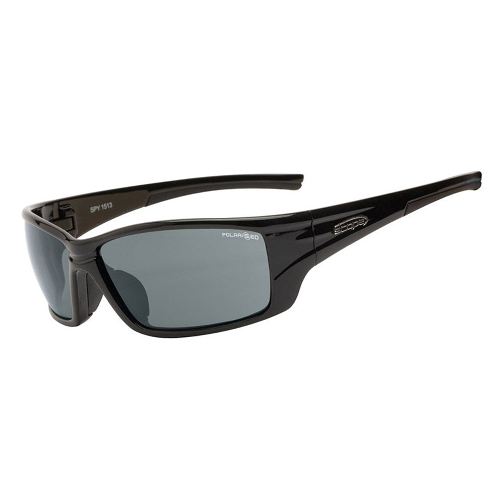 Spy Jet Black Frame Polarised Lens