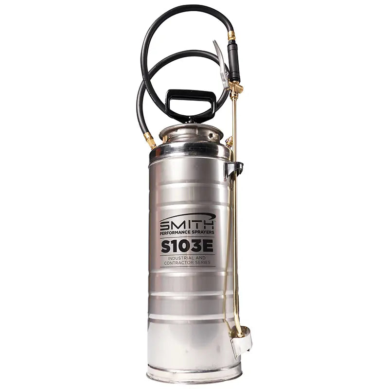 SMITH PERFORMANCE SPRAYERS INDUSTRIAL CONCRETE SPRAYER S103E STAINLESS STEEL 13.25 LITRE