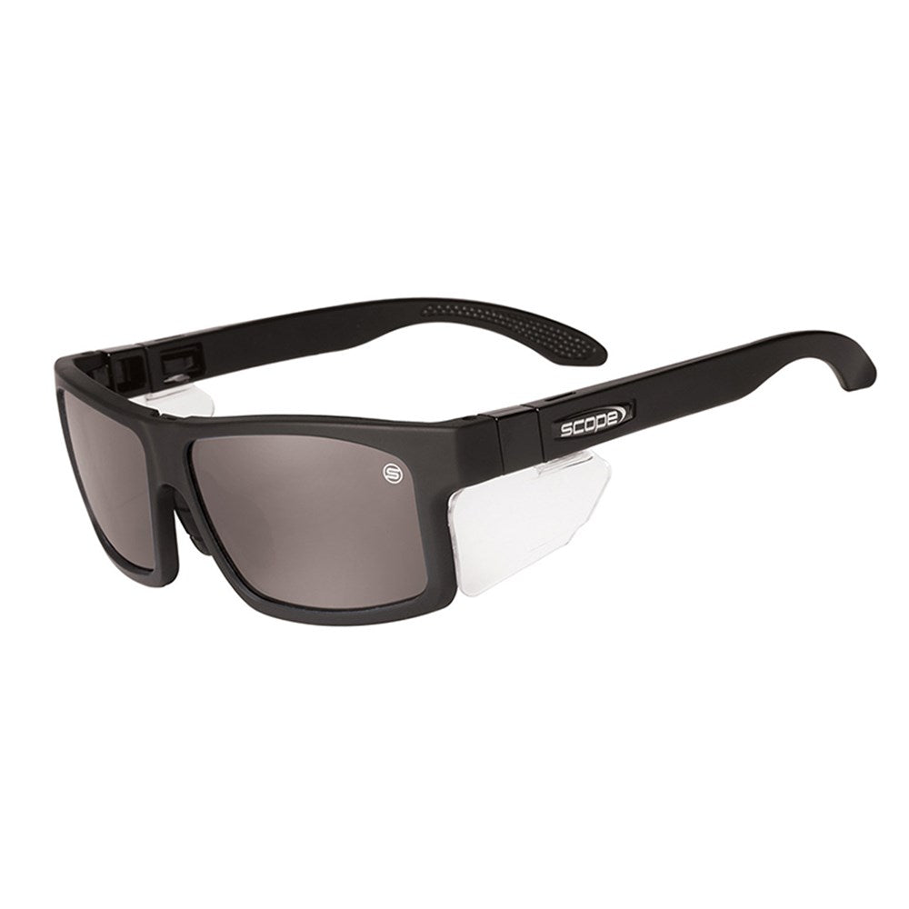 Cross Fit Frozen Blk Frame AF/AS Smoke Lens/Inc Spare X-Fit Temples