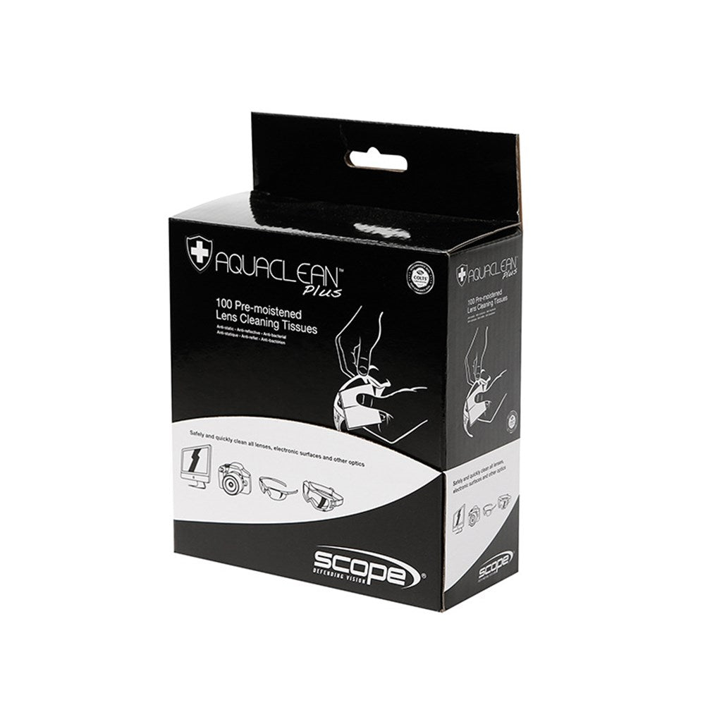 Aqua Clean Plus Dispenser Box - 100 Pre-Moistened Wipes