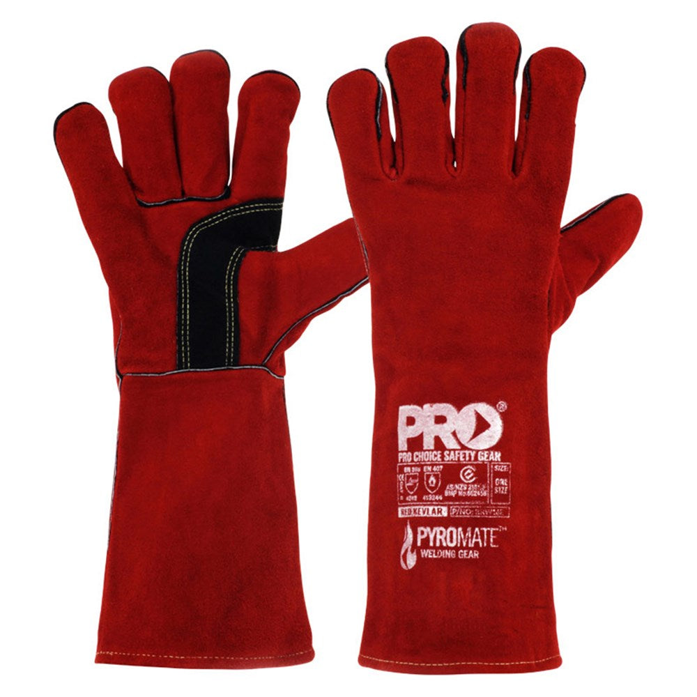 Pro Choice Red, Kevlar Stitched Gloves Length 40cm X6 - BRW16E main image 0