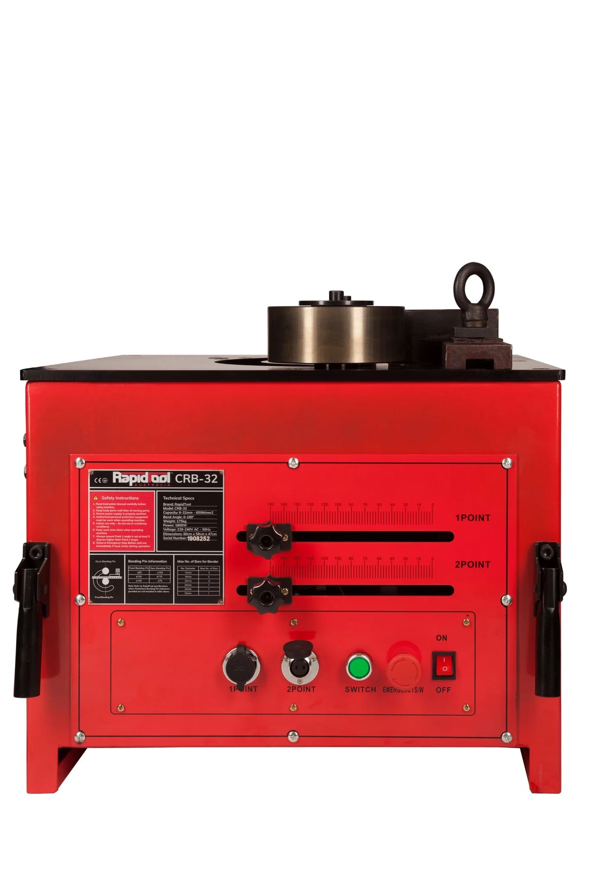 CRB-32 Industrial 6‘32mm Rebar Bender