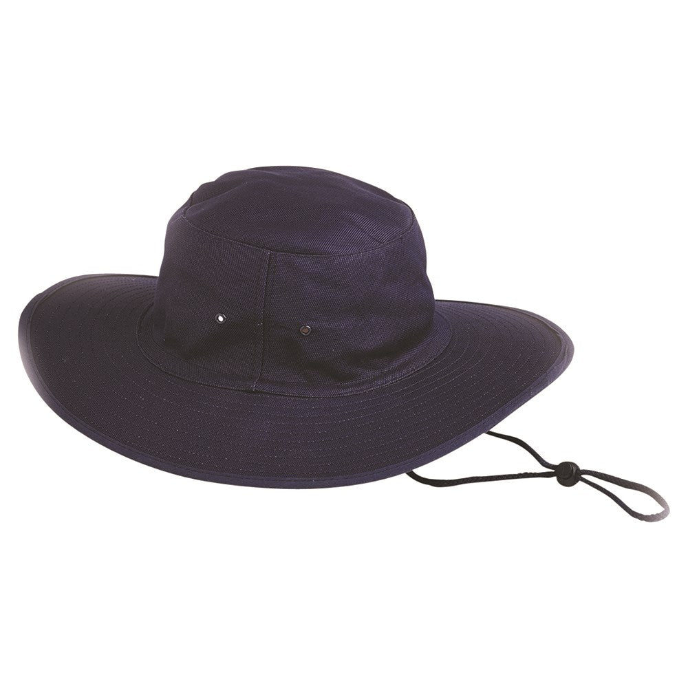 Poly/Cotton Sun Hat Blue - Large