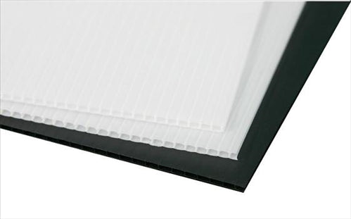 Supaflute Sheets Premium, 3mm, 20 Sheets/Pack1220mm X 2400mm White