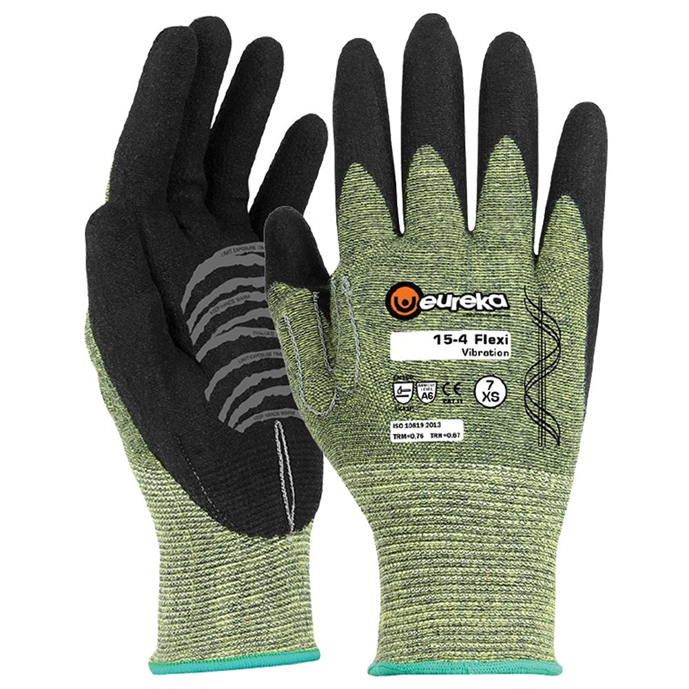 EUREKA FLEXI VIBRATION CUT D GLOVE SIZE XL
