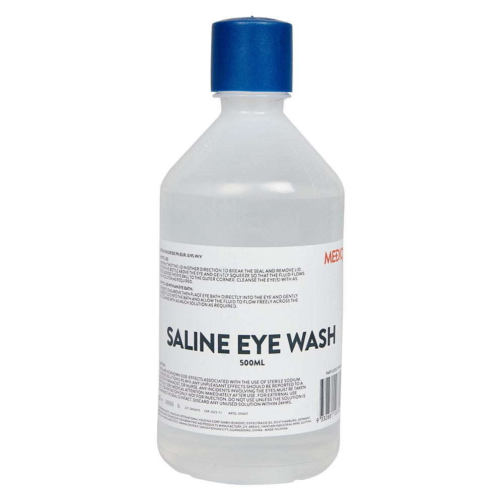 EYEWASH STATION REPLACEMENT SOLUTION 500ML