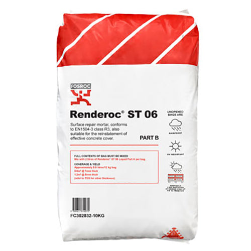 Fosroc Renderoc St 06 Powder Part B 10kg