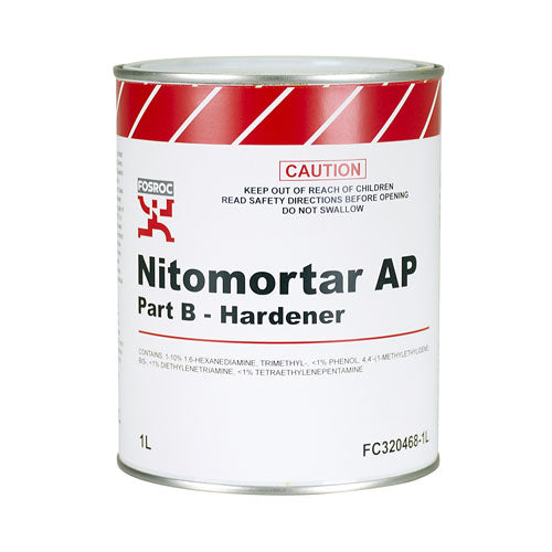 Fosroc Nitomortar Ap 1l Hardener Of 3 Litre Kit