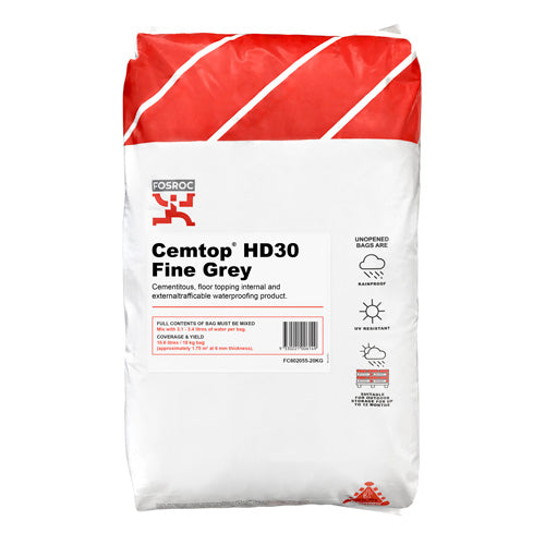 Cemtop Hd30 Fine Grey Powder 18.6kg