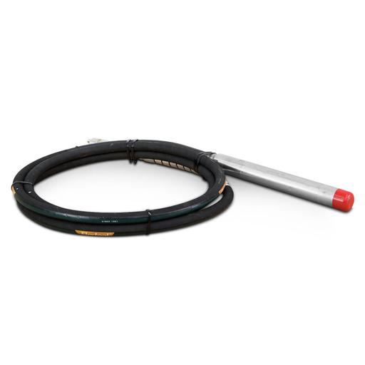 Flextool Flexshaft Concrete Vibrator FVP50R-6 - Rubber Tip