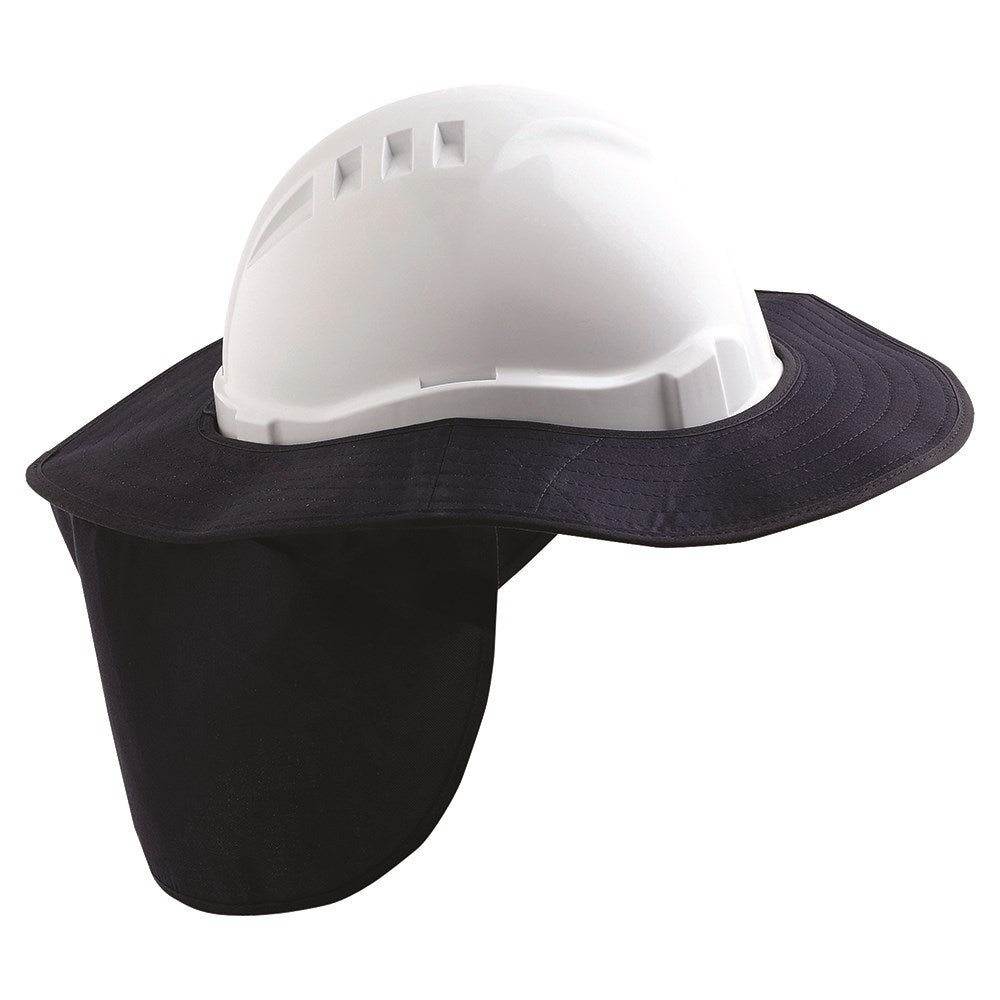 Blue V6 & V9 Hard Hat Brim - Plastic/ Polyester