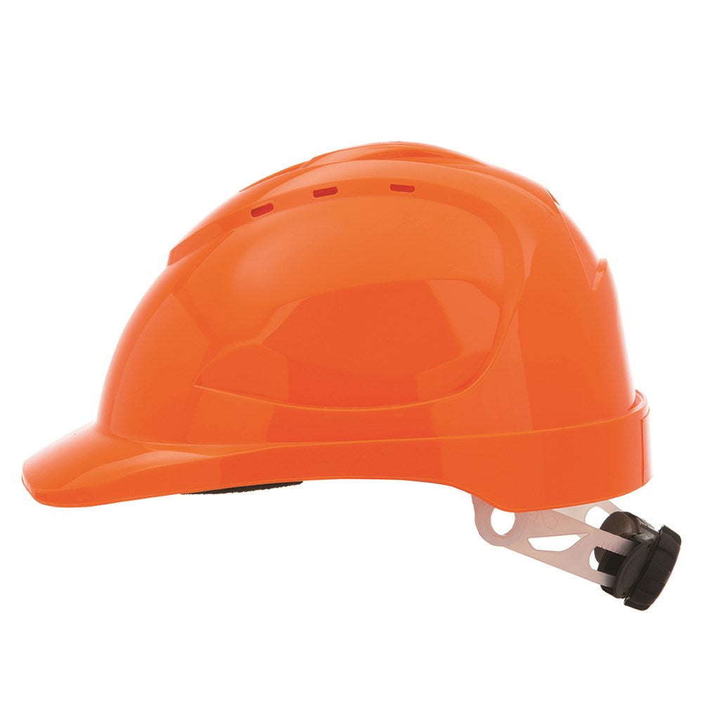 V9 Type 2 Hard Hat with Ratchet Harness -Fluro Orange