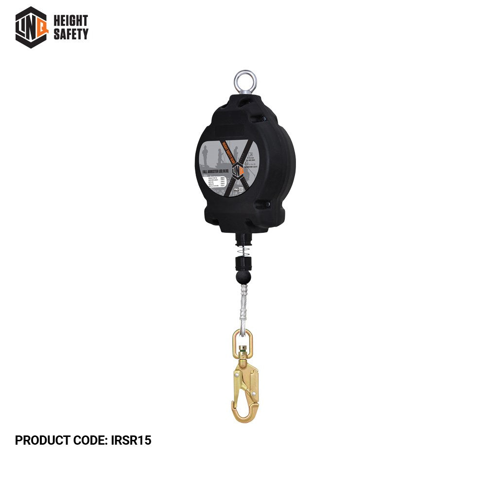 Self Retracting 15M Wire Rope LOQ-BLOQ