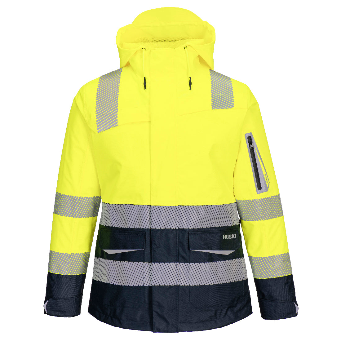 Huski Hi-Vis  Contrast Rain Jacket