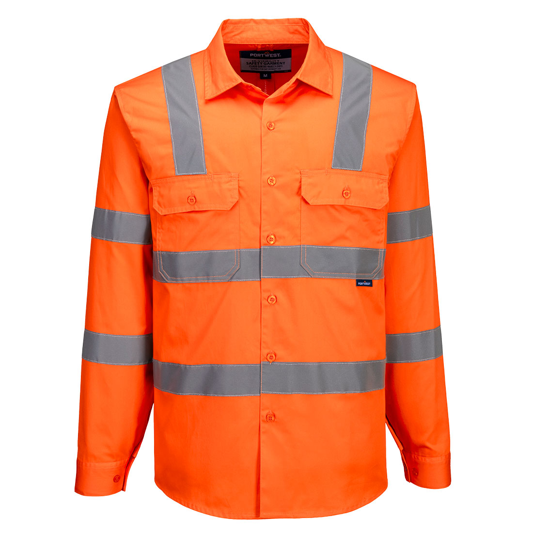 Hi-Vis Lightweight Cotton Shirt L/S