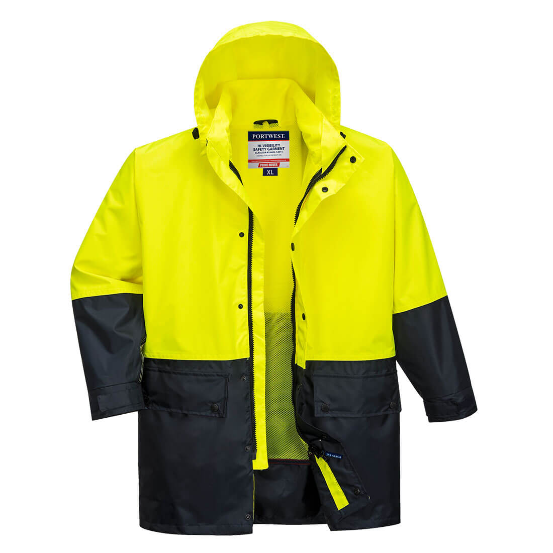 Kimberley Hi-Vis Contrast Class D Rain Traffic Jacket