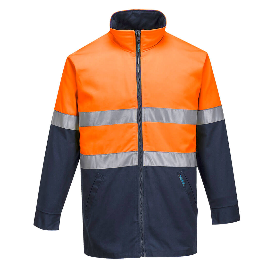 Hume Hi-Vis Contrast Work Jacket