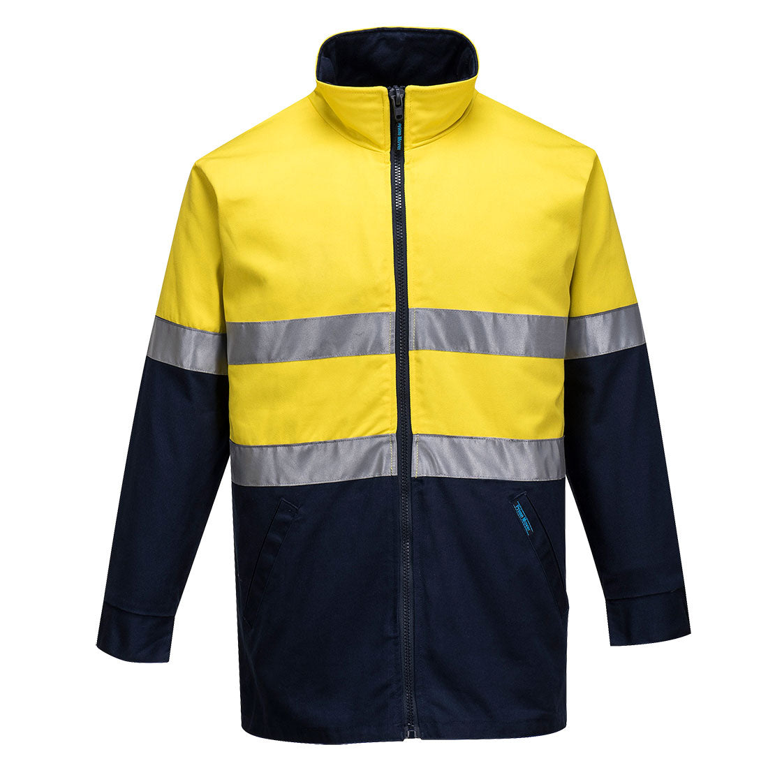 Hume Hi-Vis Contrast Work Jacket