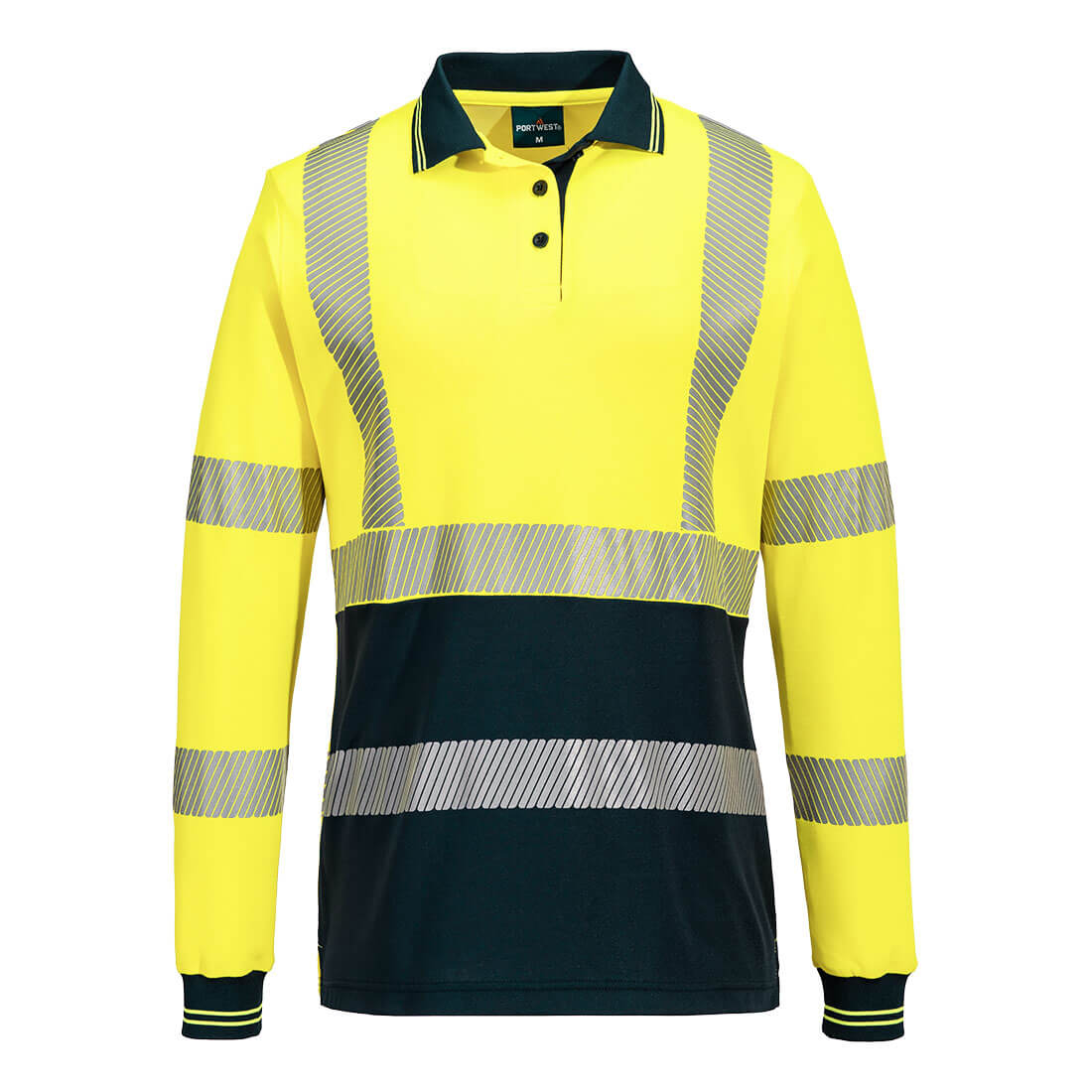 Hi-Vis Cotton Comfort Polo Shirt L/S