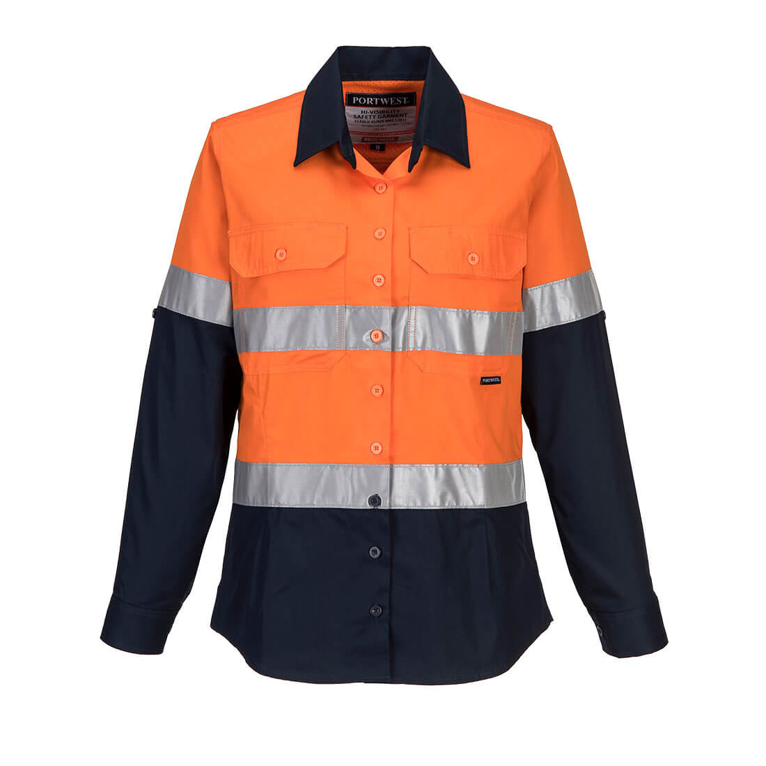 Hi-Vis Lightweight Contrast Shirt L/S