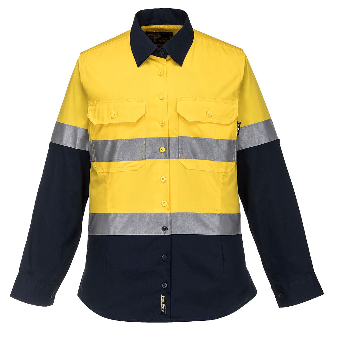 Hi-Vis Lightweight Contrast Shirt L/S