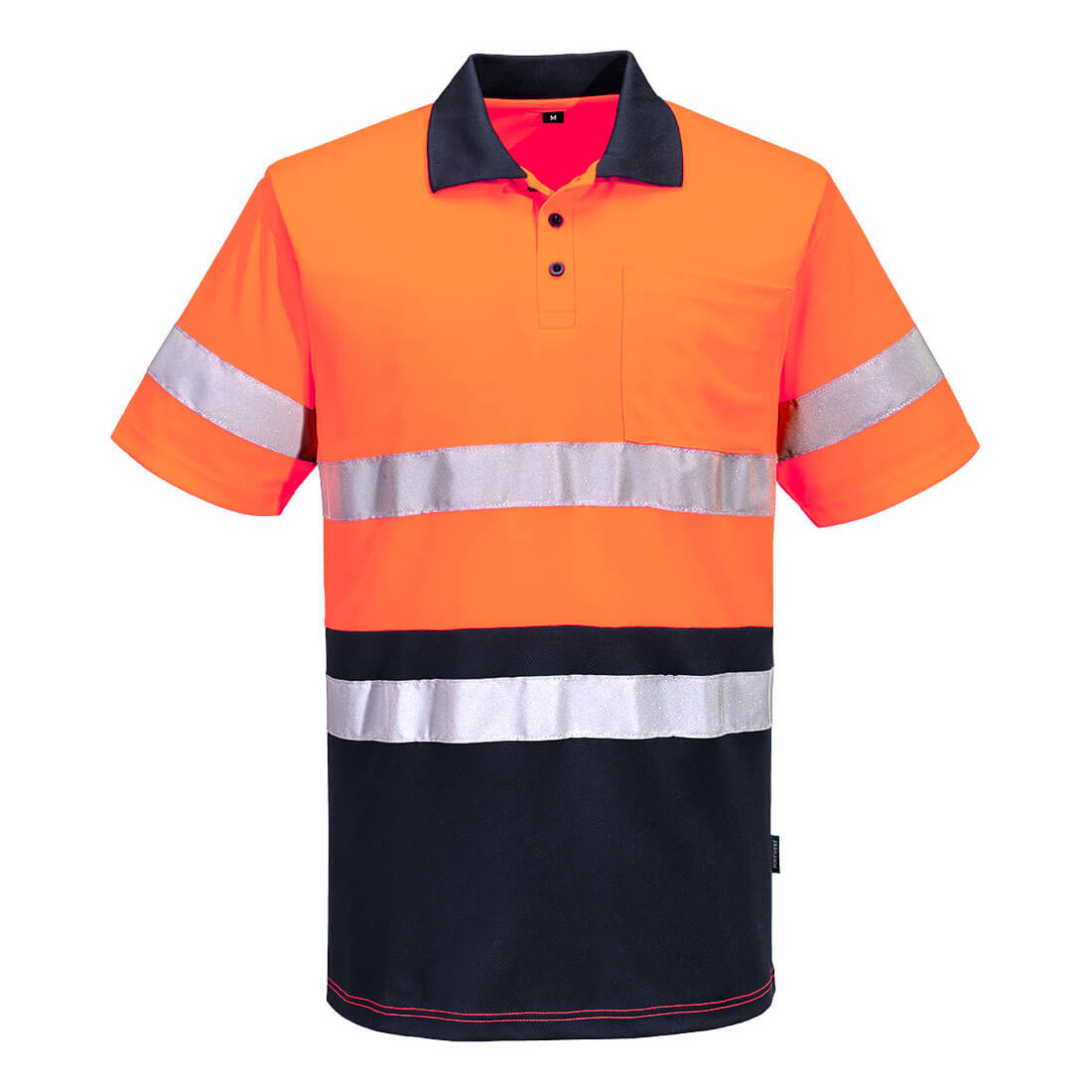 Hi-Vis Contrast Polo Shirt S/S