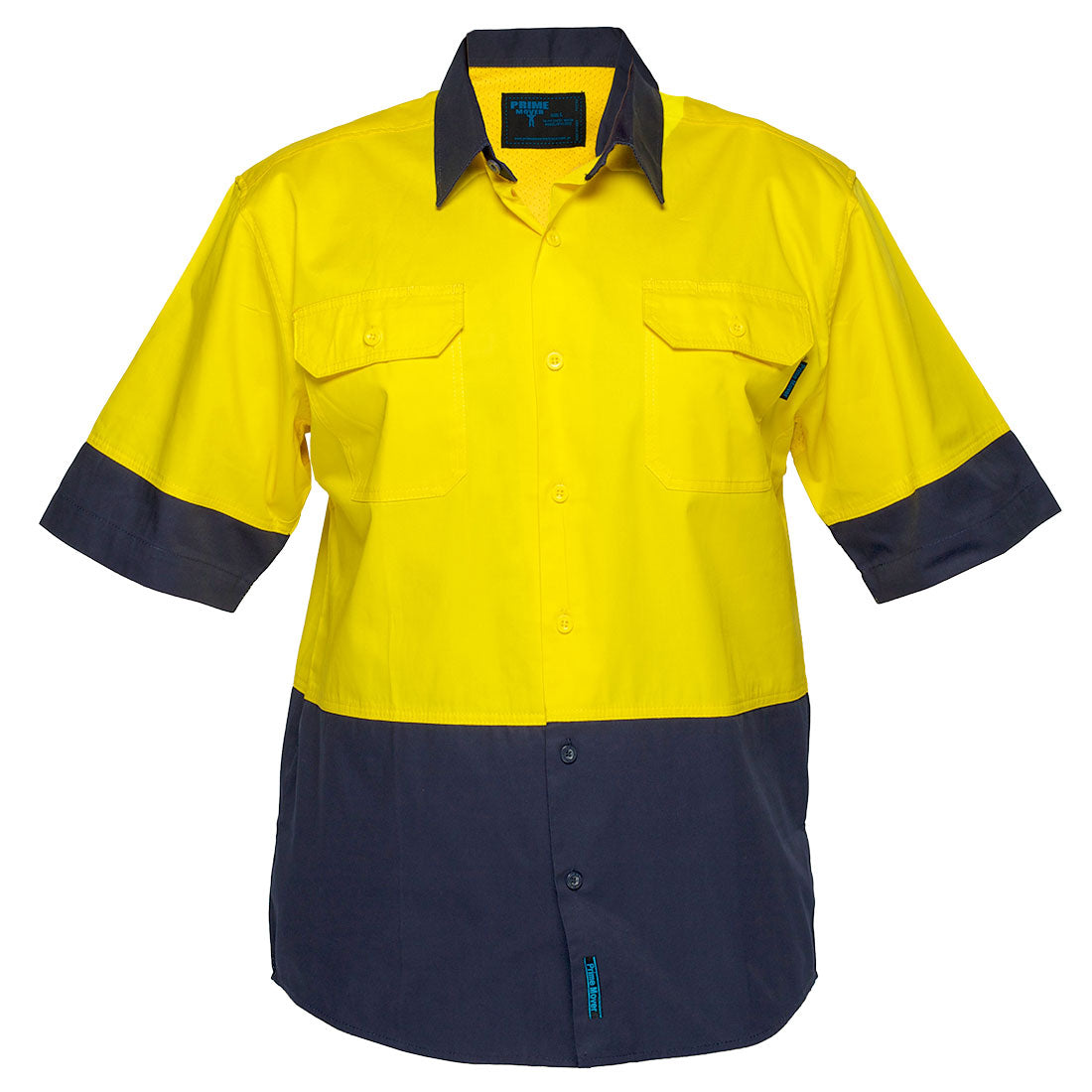 Canberra Hi-Vis Lightweight Contrast Class D Shirt S/S