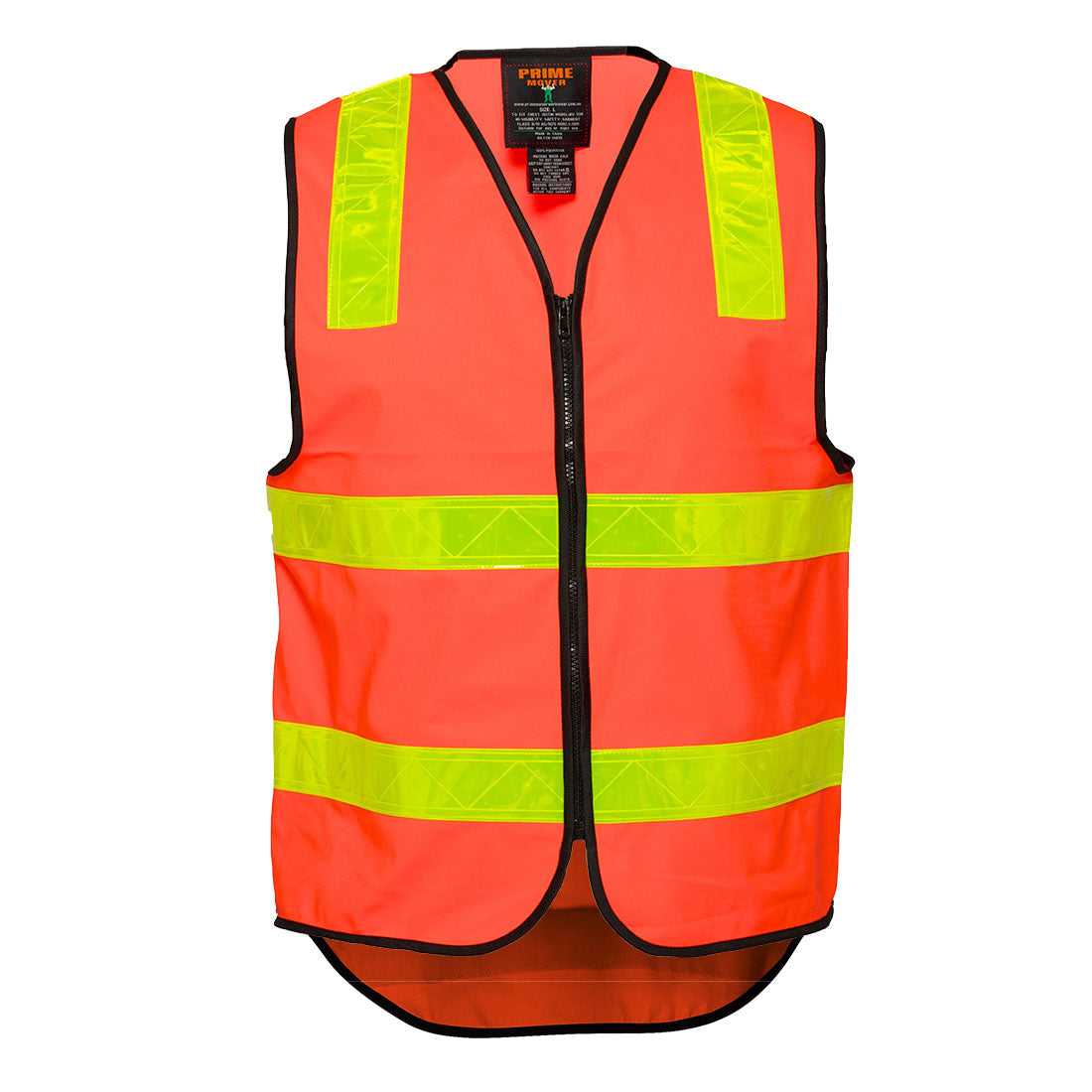 Hi-Vis Vic Roads Zipped Vest