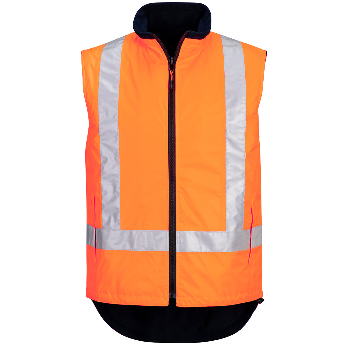 TTMC-W17 Hi-Vis X Back Reversible Vest