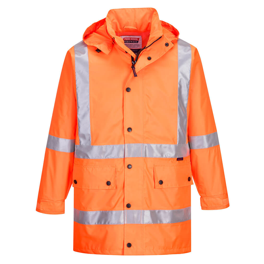 Max Hi-Vis X Back Rain Traffic Jacket