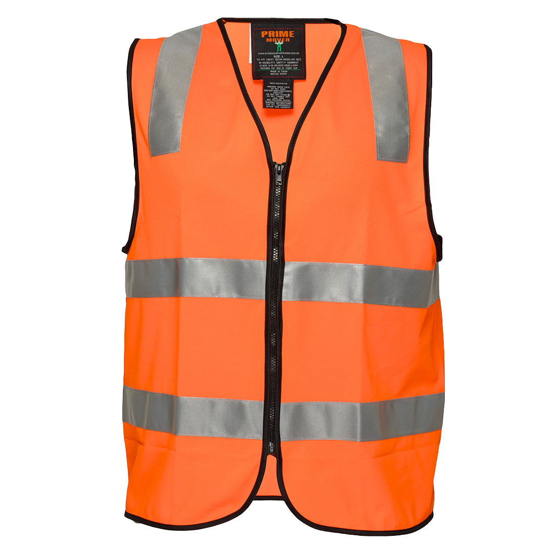 Hi-Vis Zipped Vest