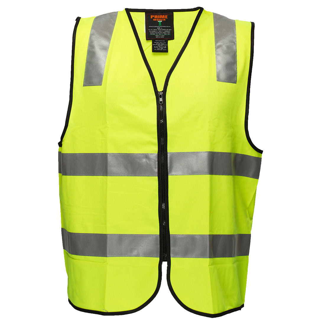 Hi-Vis Zipped Vest