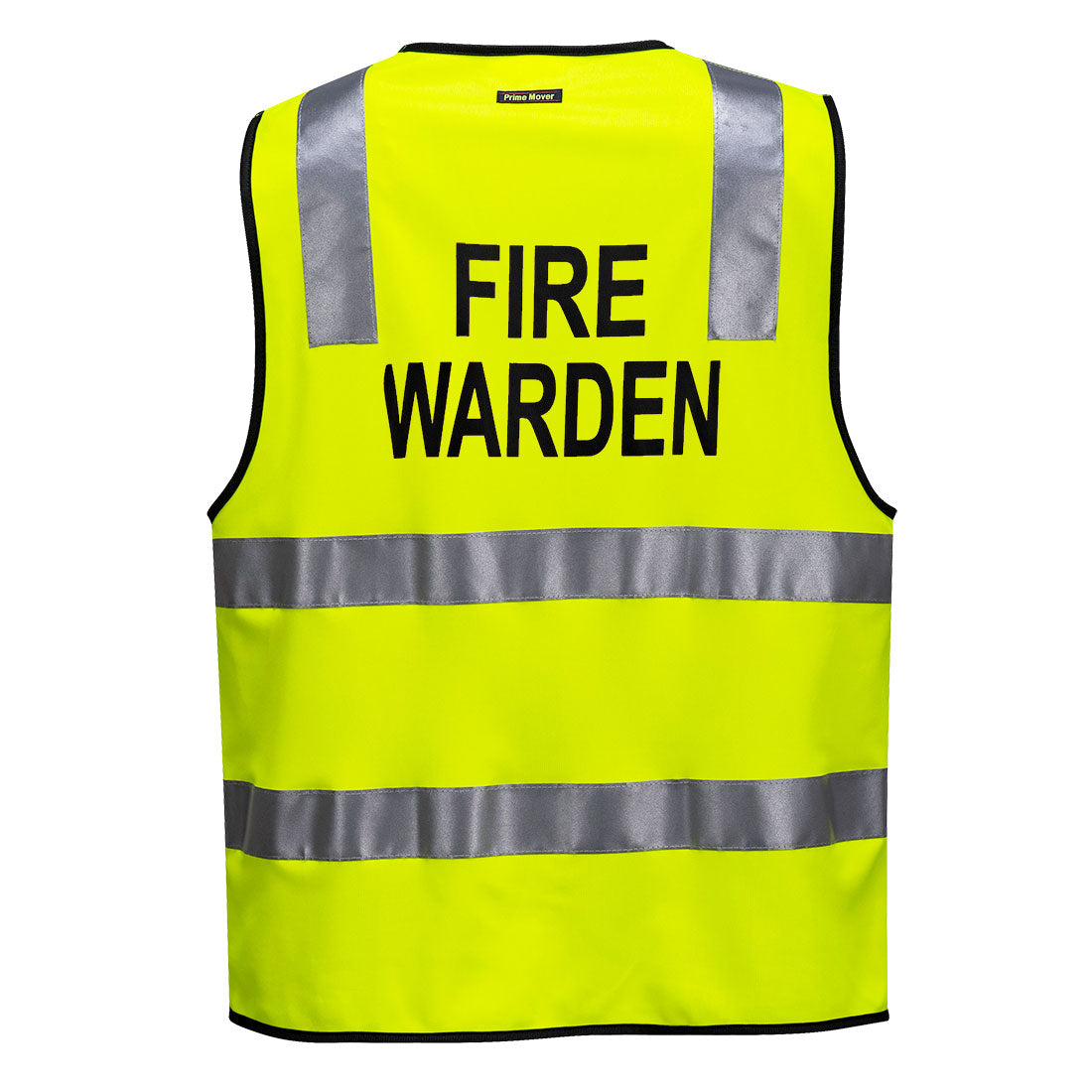 Hi-Vis Zipped Fire Warden Vest