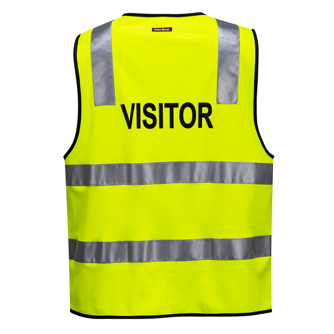 Hi-Vis Zipped Visitor Vest