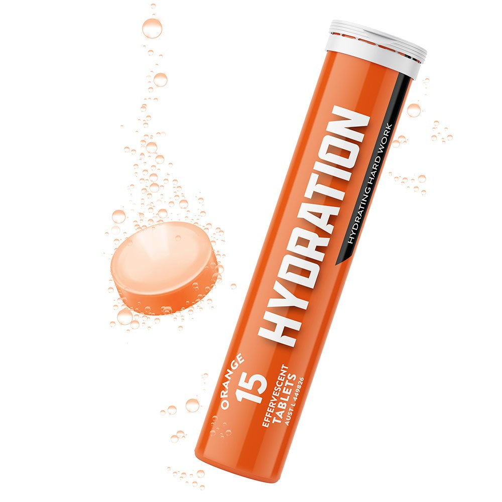 EFFERVESCENT TABLETS - HYDRATION ORANGE
