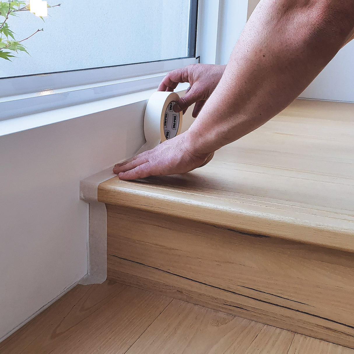 UNi-PRO Trade 1 Day White Masking Tape Range