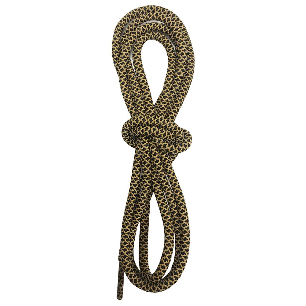 BISON SAFETY BOOT LACES BLACK/GOLD 157CM