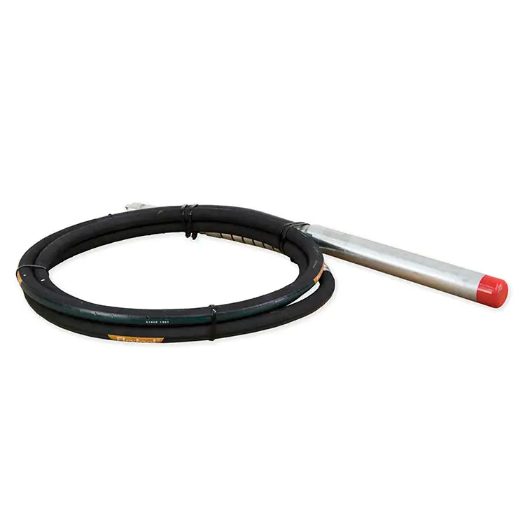 Flextool Flexshaft Concrete Vibrator FVP40R-6 - Rubber Tip