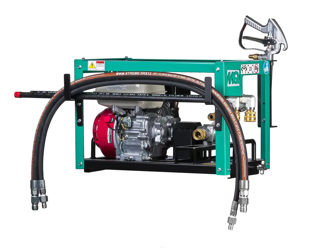 MQ WHITEMAN CHEMICAL SPRAYING SYSTEM WSC55BM BARREL MOUNT - HONDA 5.5 HP PETROL