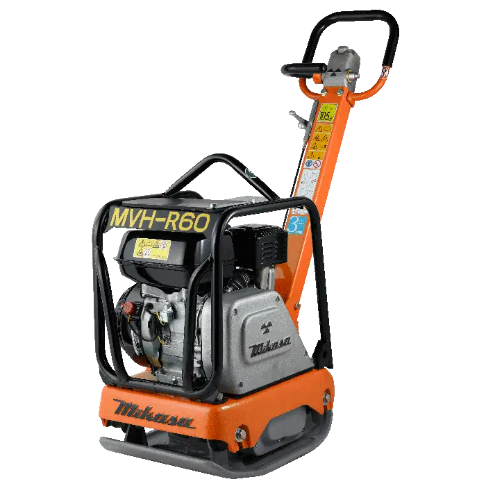 MIKASA REVERSIBLE PLATE COMPACTOR MVH-R60H - 68 KG - HONDA 4 HP PETROL