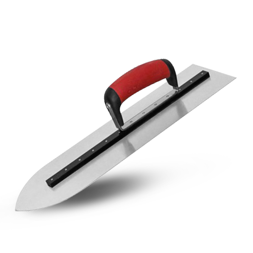Marshalltown MTPFT16 - 29180 (808372) 114mm X 406mm QLT Pointed Finishing Trowel with Durasoft Soft Grip Handle