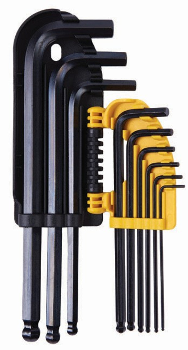 Stanley 69-9000 - Hex Key Set - 9 Piece Metric Ball End Long Series