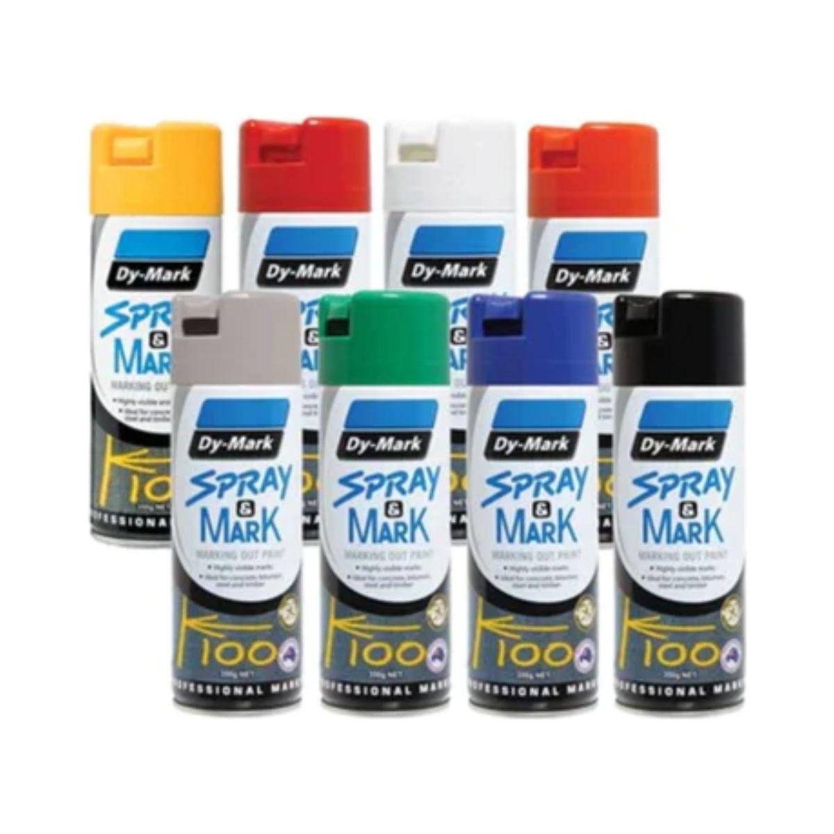 Paint - Spray & Mark Layout Paint 350g Can, Red